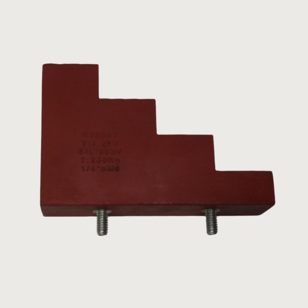 AISLADOR ESCALONADO 80X80mm INGETERMO