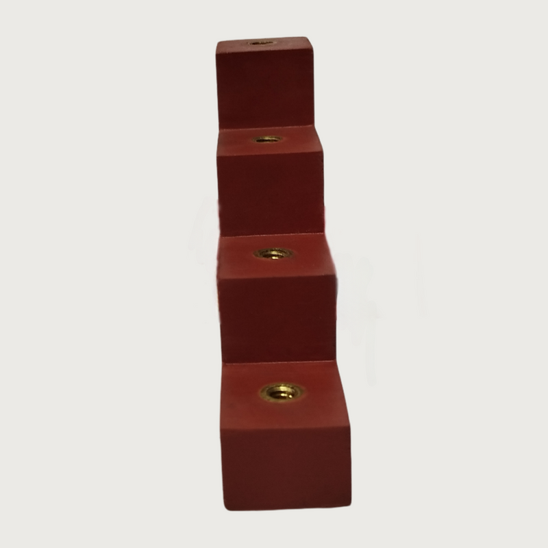AISLADOR ESCALONADO 80X80mm INGETERMO