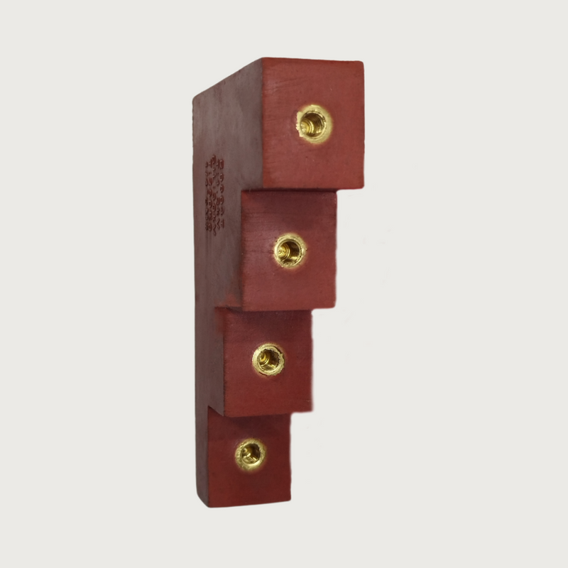 AISLADOR ESCALONADO 80X80mm INGETERMO