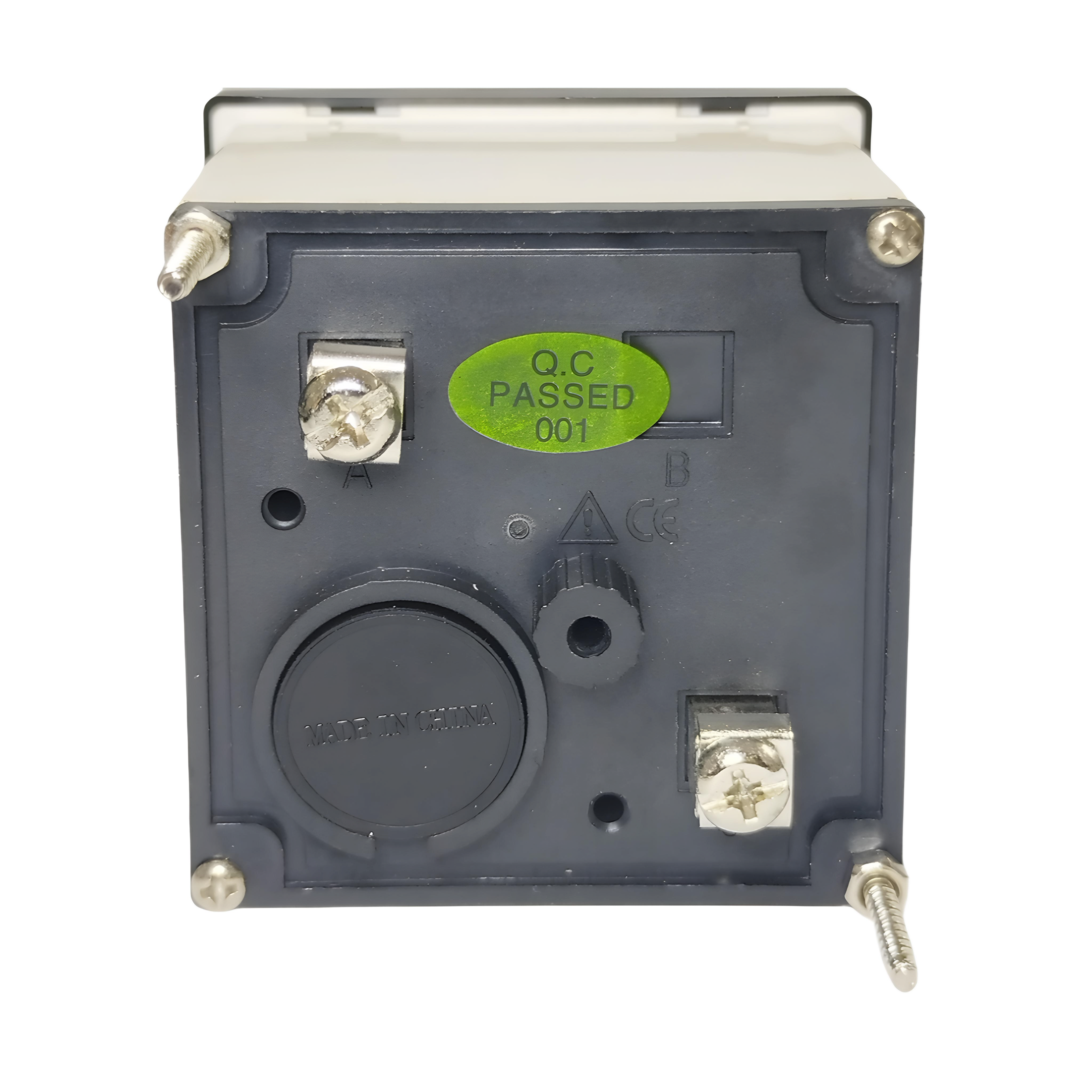AMPERIMETRO PARA CONEXIÓN A TC DE 300/5 A  72X72