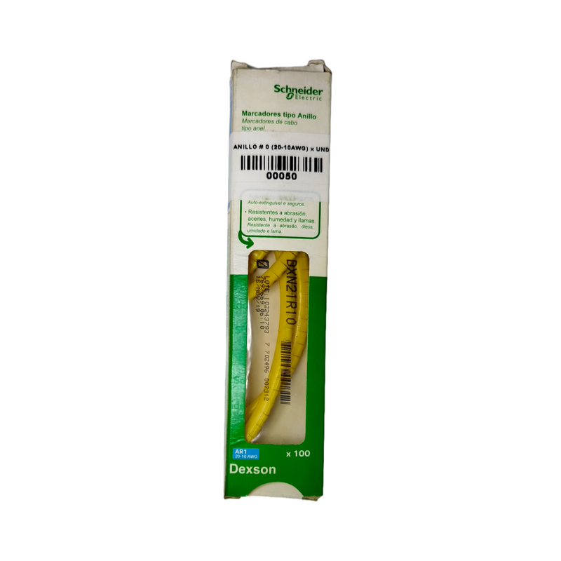 ANILLO # 0 (20-10AWG) x 100UND