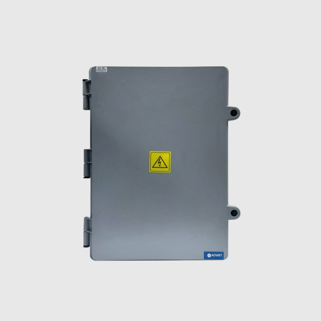 TABLERO DE PLASTICO IP 65 UV DE 478X344X216 mm (KOWET)
