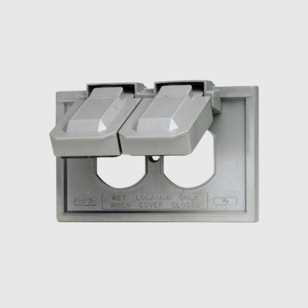 TAPA DE SEGURIDAD METALICA PARA TOMA LEVITON