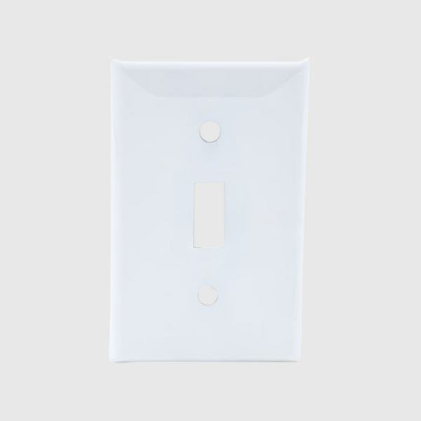 TAPA PARA INTERRUPTOR SENCILLO BLANCO