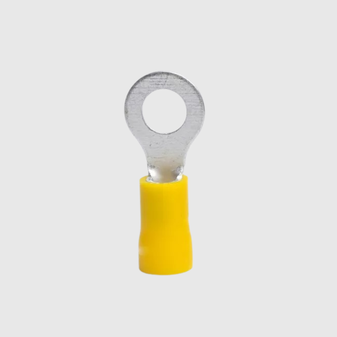 TERMINAL ANILLO AMARILLO OJO 1/2 10-12 AWG