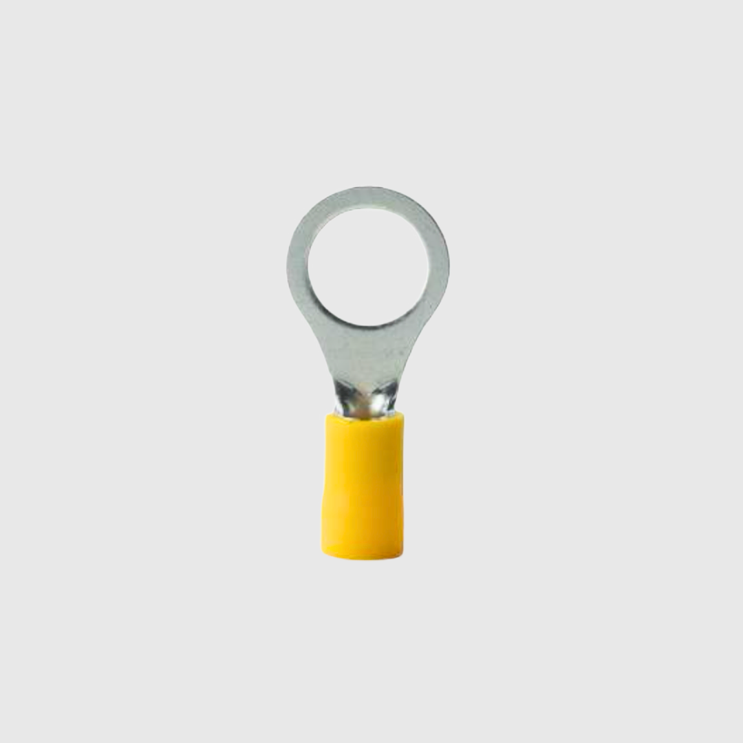 TERMINAL ANILLO AMARILLO OJO 3/8 10-12 AWG