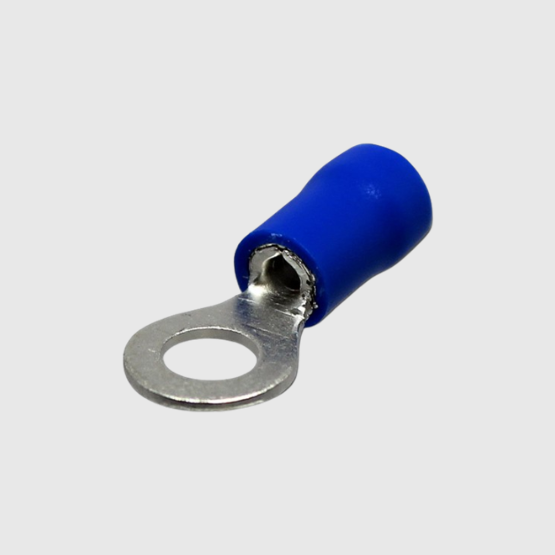 TERMINAL ANILLO AZUL OJO 5/32 14-16 AWG