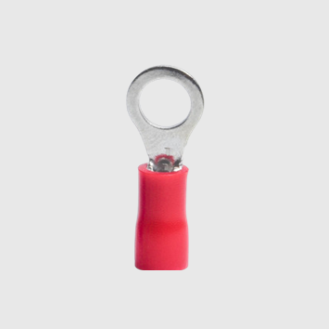 TERMINAL ANILLO ROJO OJO 1/2  8 AWG