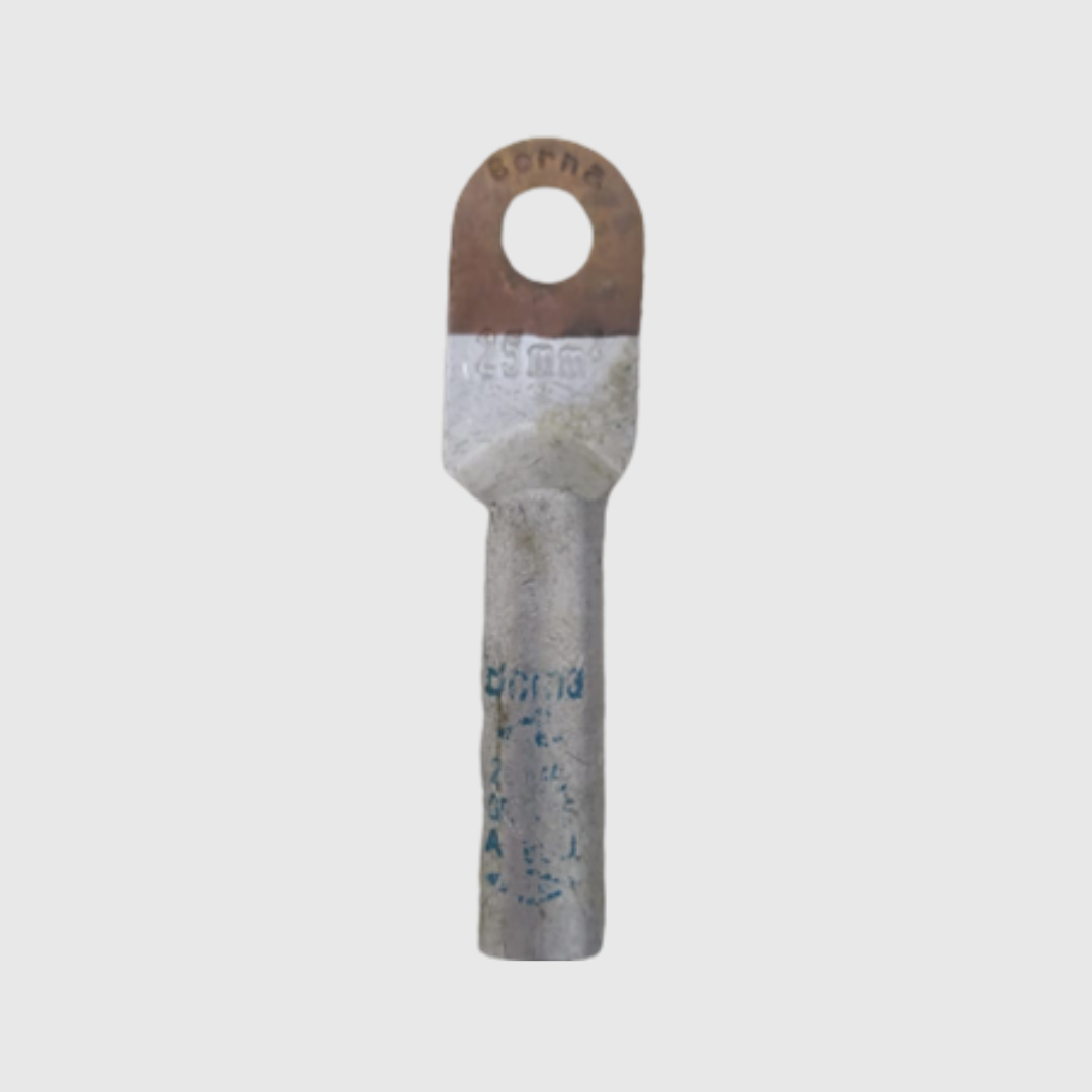 TERMINAL DE PONCHAR BIMETALICO No 4 PALA REDONDA OJO 5/16"