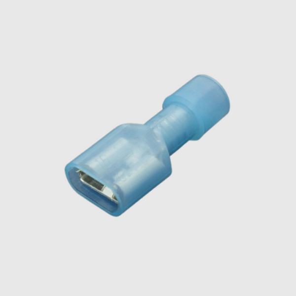 TERMINAL FASTON HEMBRA AISLACION COMPLETA  AZUL 14-16 AWG