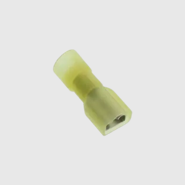 TERMINAL FASTON HEMBRA AISLACION COMPLETA AMARILLO 12-10 AWG