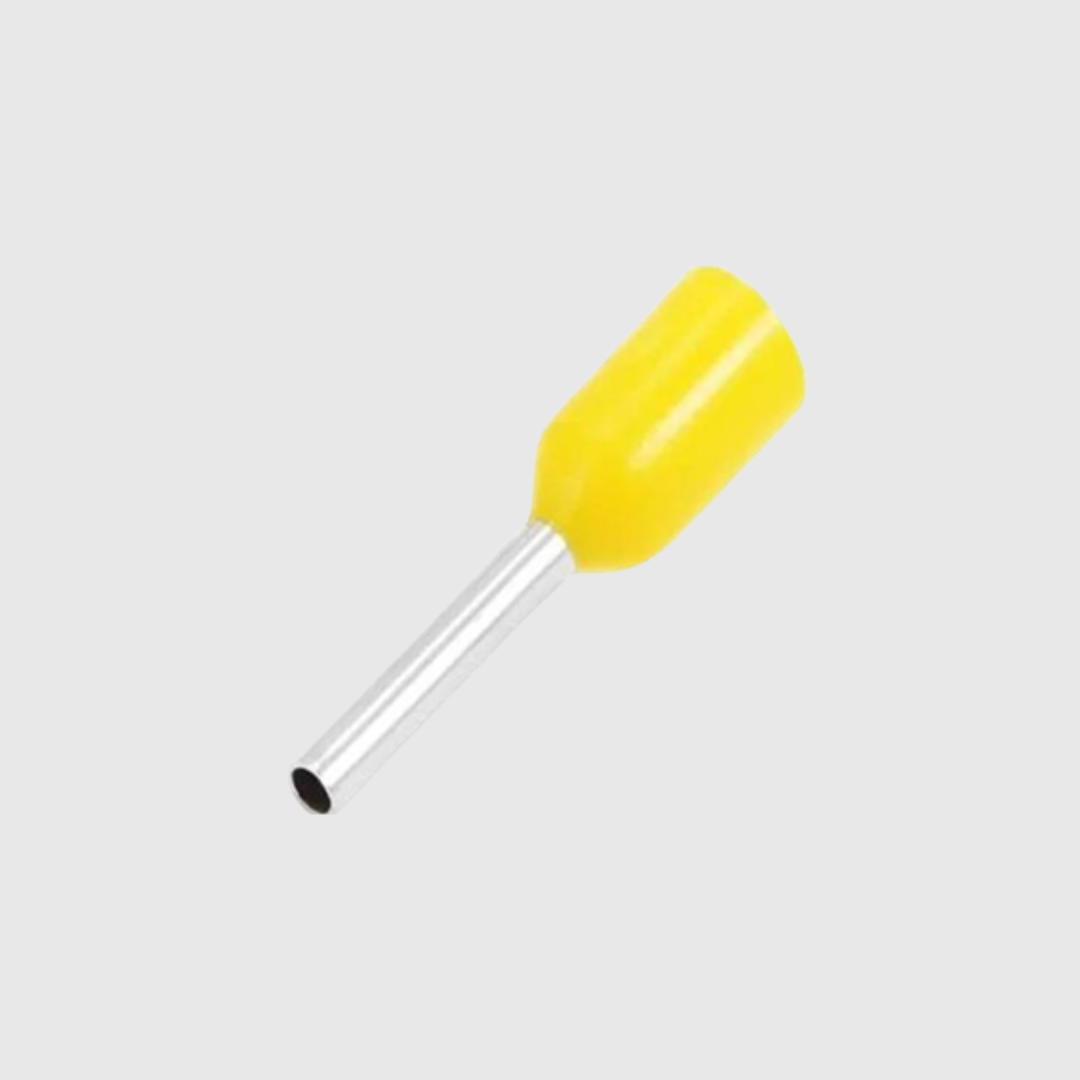 TERMINAL PIN HUECO AMARILLO 18 AWG