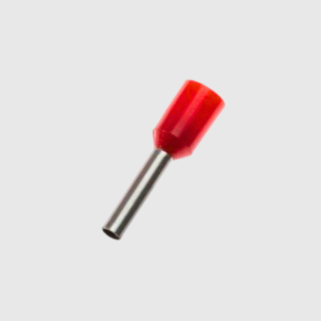 TERMINAL PIN HUECO ROJO 16 AWG