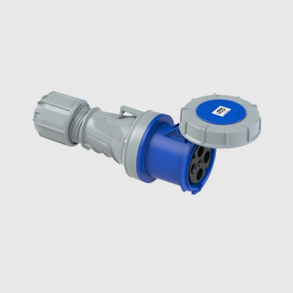 TOMA AEREA  3P+T 220V 63 AMP AZUL VCP IP67