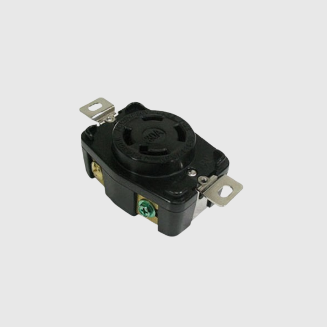 TOMA DE SEGURIDAD DE INCRUSTAR 30A 3P+T 125/250 VAC L14-30R