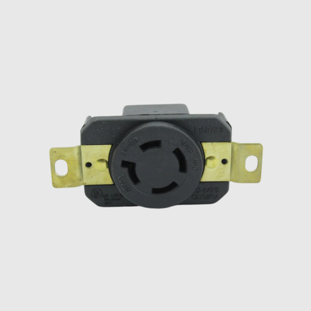 TOMA SEGURIDAD DE INCUSTRAR 20 AMP 250VAC 3P+T L15-20R