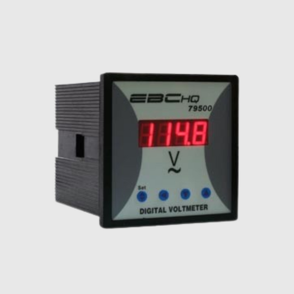 VOLTIMETRO DIGITAL PROGRAMABLE DE 10-600 VAC 48X48 110/220