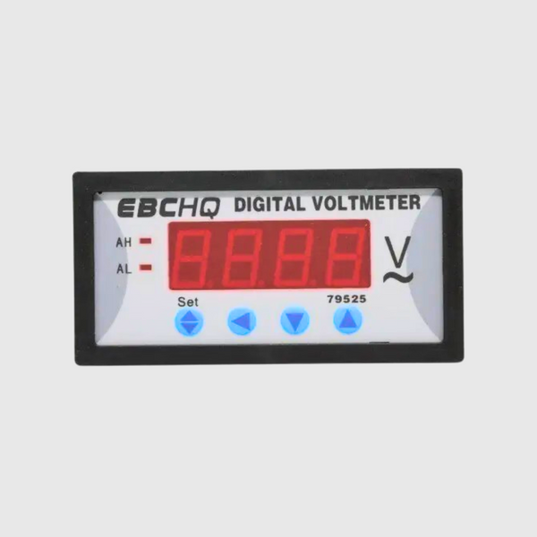VOLTIMETRO DIGITAL PROGRAMABLE DE 10 -600 VAC 96X48 110/220