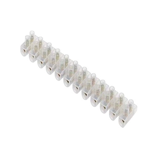 REGLETA PLASTICA DE 10A 12 POLOS